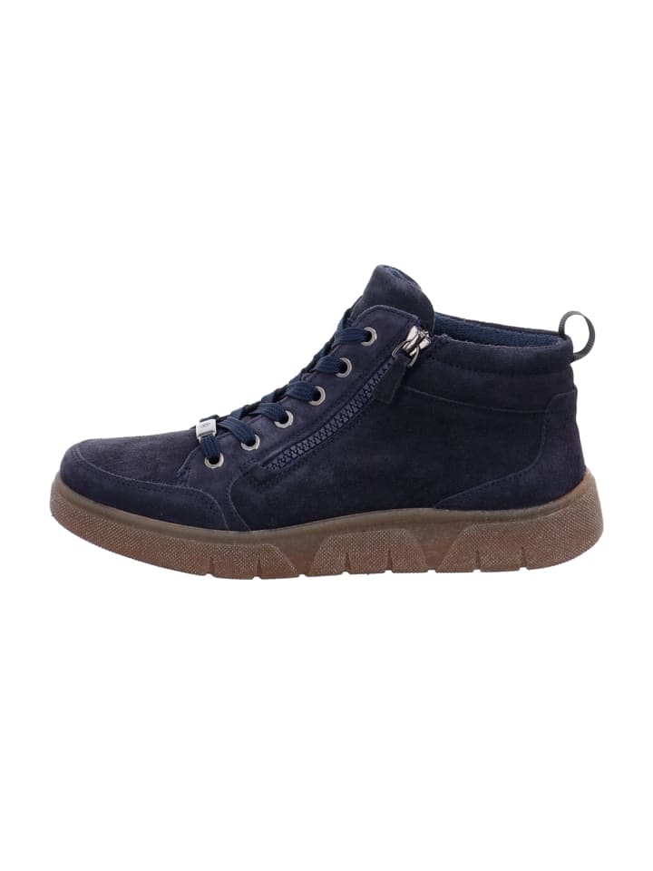 Schnürboots in Blau