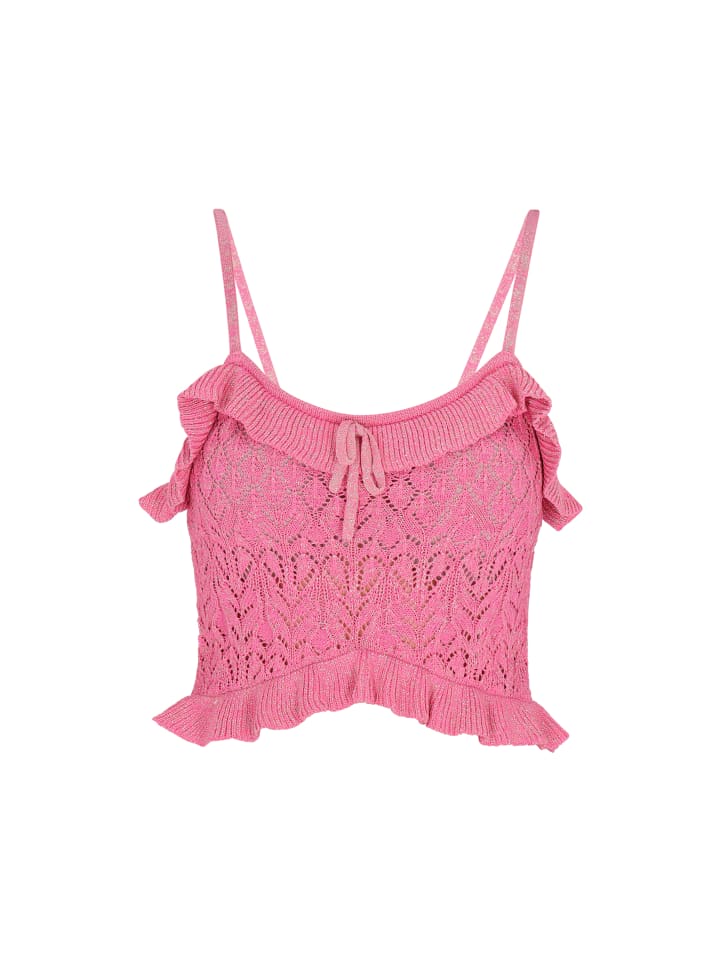 Women Top in pink gold