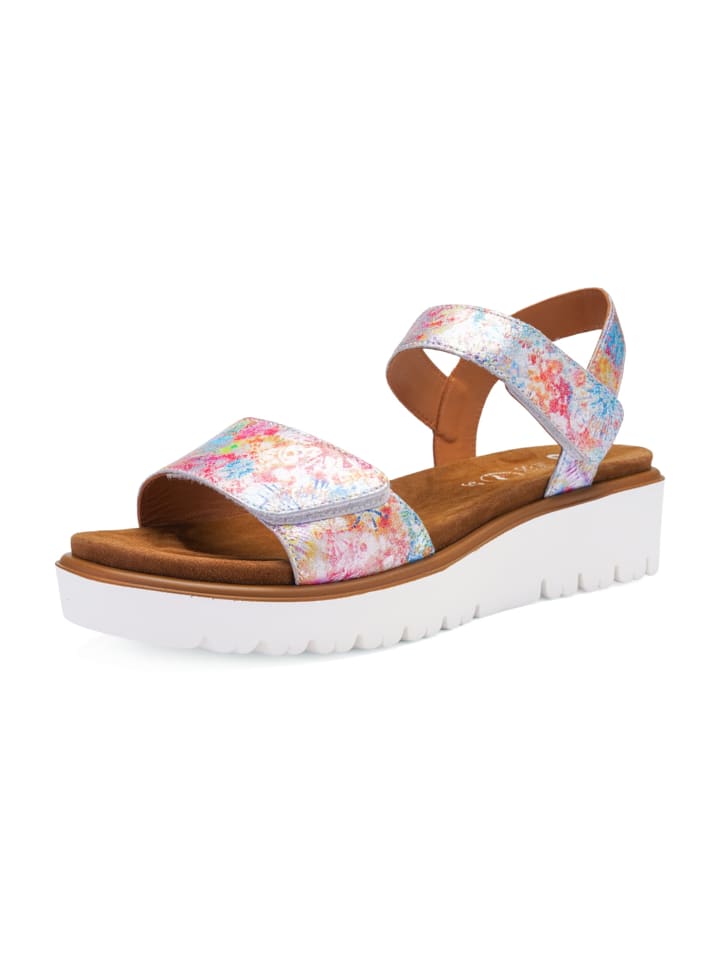 Sandalen in Bunt
