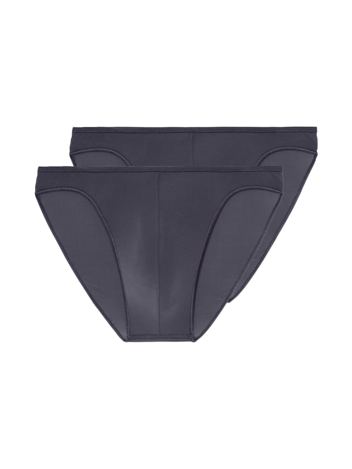 Mini Slip / Unterhose Plumes in Anthrazit