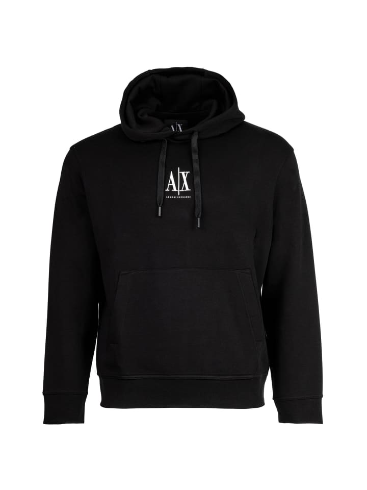 Sweatshirt in Schwarz