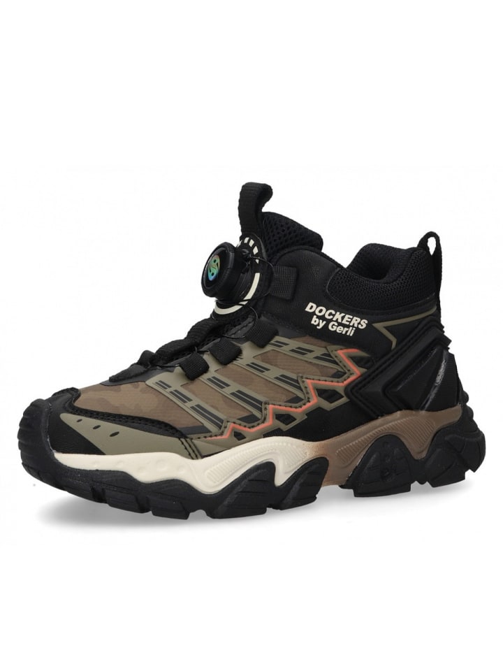 Schnürstiefel  in Schwarz