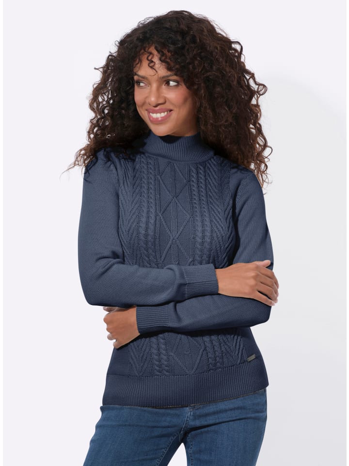 Pullover in rauchblau