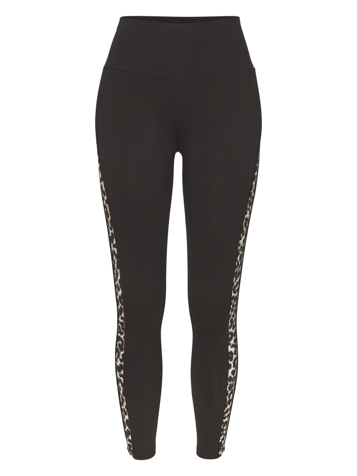 Leggings in schwarz
