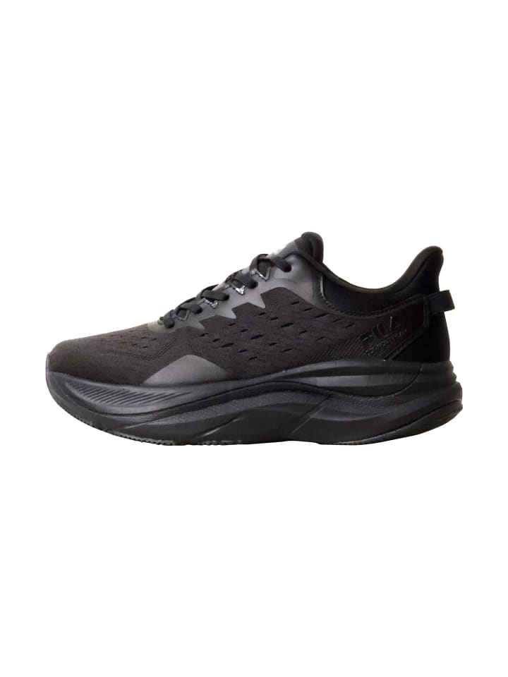 Retron Wmn Schnür-Sneaker Schwarz