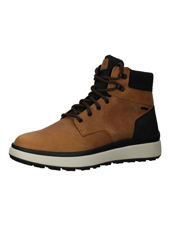 Stiefelette Gelb