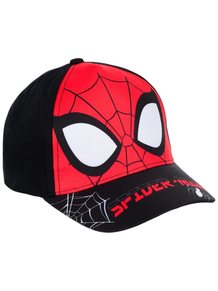 Basecap Spider-Man in Schwarz
