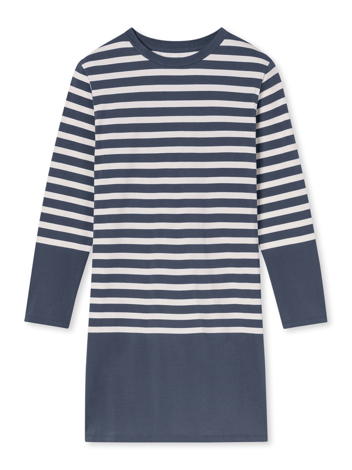 Nachthemd Casual Nightwear in blaugrau