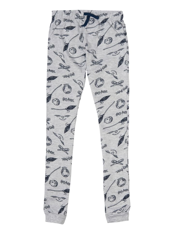 Harry Potter Jogginghose Trainingshose Sweathose Hose in grau