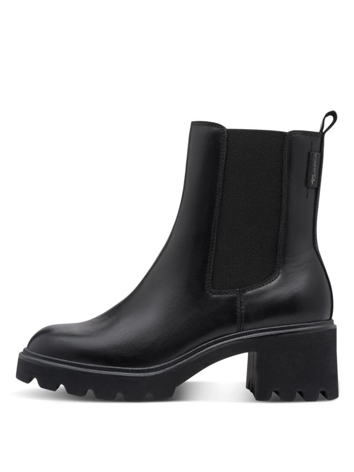 Stiefelette in schwarz