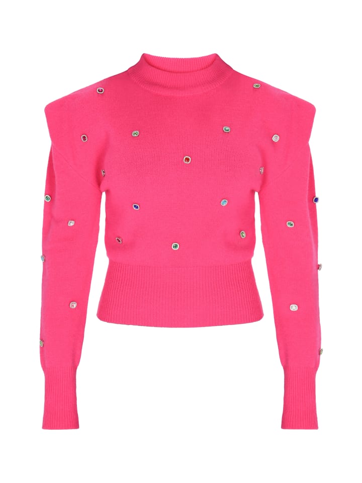 Damen Pullover in Fuchsia