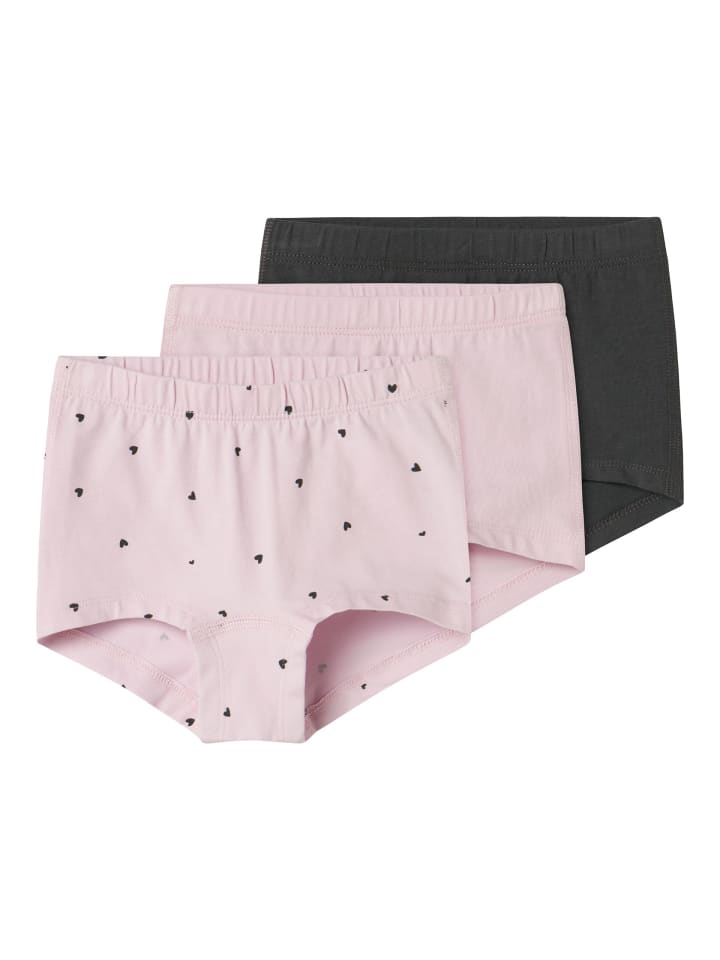 Slip 3er Pack NMFTIGHTS 3P WINSOME HEARTS in winsome orchid