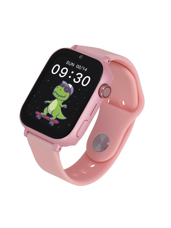 Smartwatch GRC Classic Anruf & SMS Touch Display AMOLED 1,78" Edelstah in Gold
