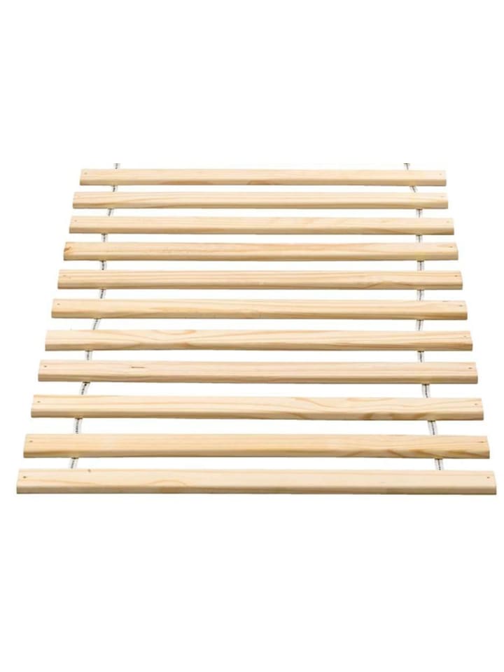ROLLLATTENROST Kashka 200x90x2 Rollrost Massivholz Natur