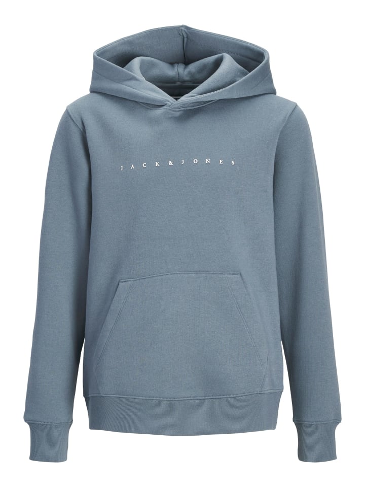 Kapuzensweatshirt JJESTAR JJ SWEAT HOOD JNR in blue mirage
