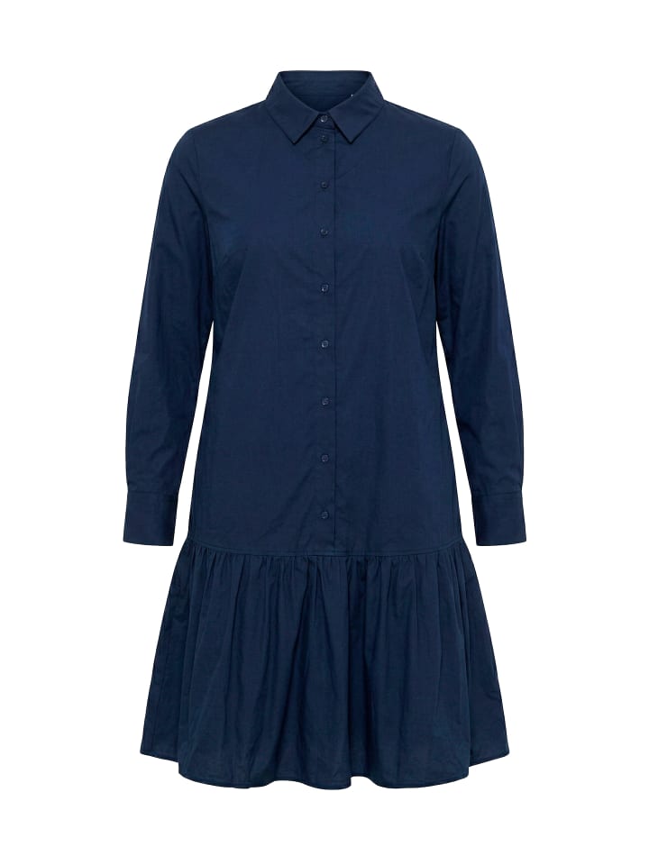 Midikleid in marine