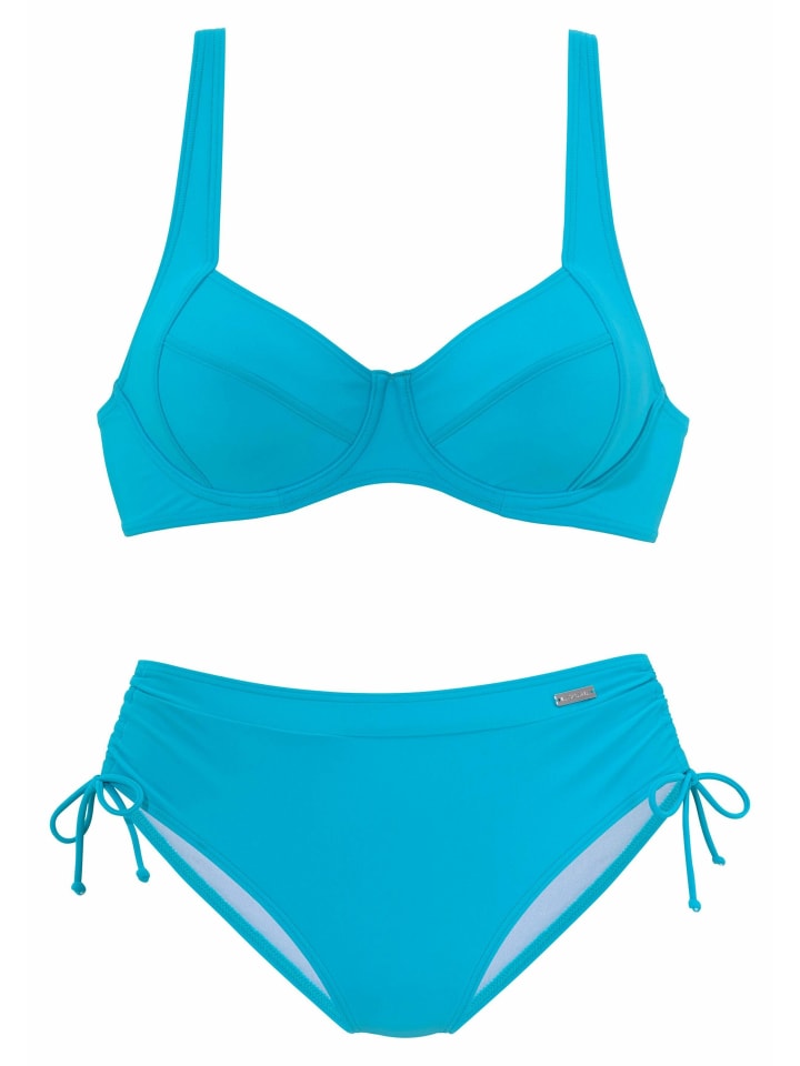 Bügel-Bikini in türkis