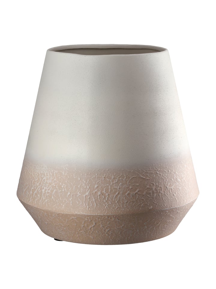 Vase Echo beige - (H) 24 cm