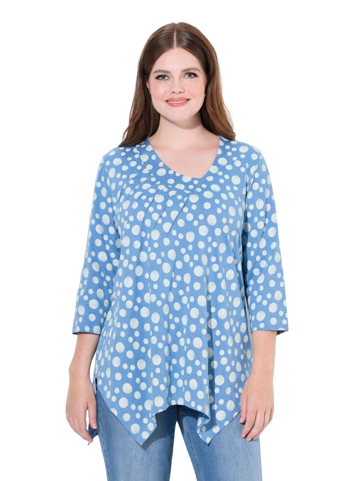 Longshirt in helle kornblume