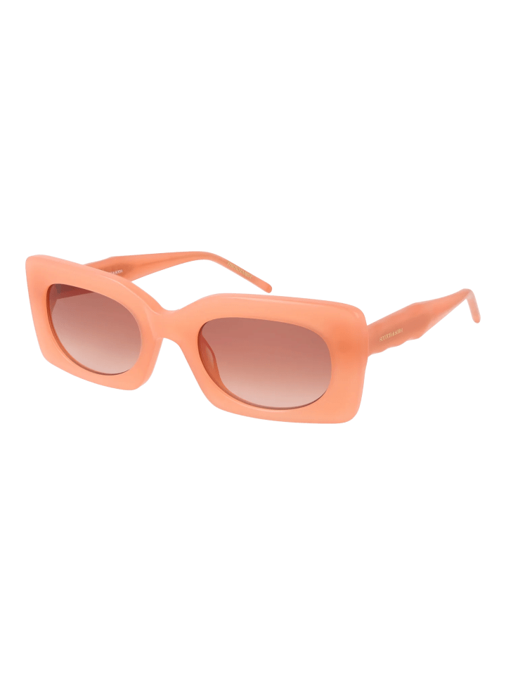 Damen Sonnenbrillen Rechteck Rose