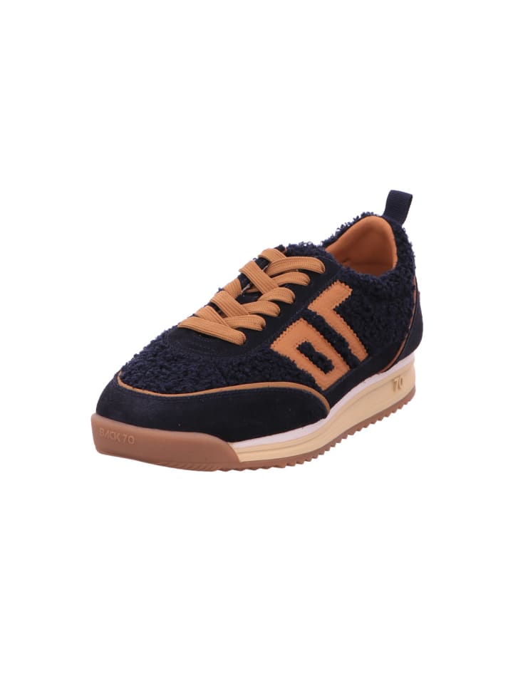 Schnürschuh in blau