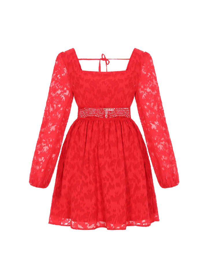 Women Dress in red