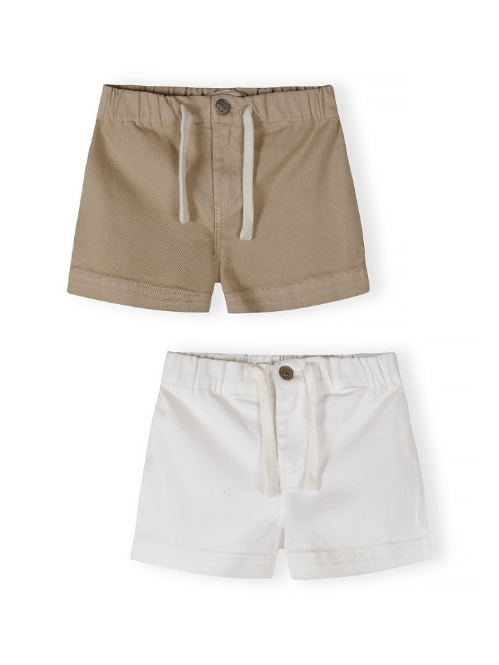 2-er Pack Shorts 30SHORT165 in weiß