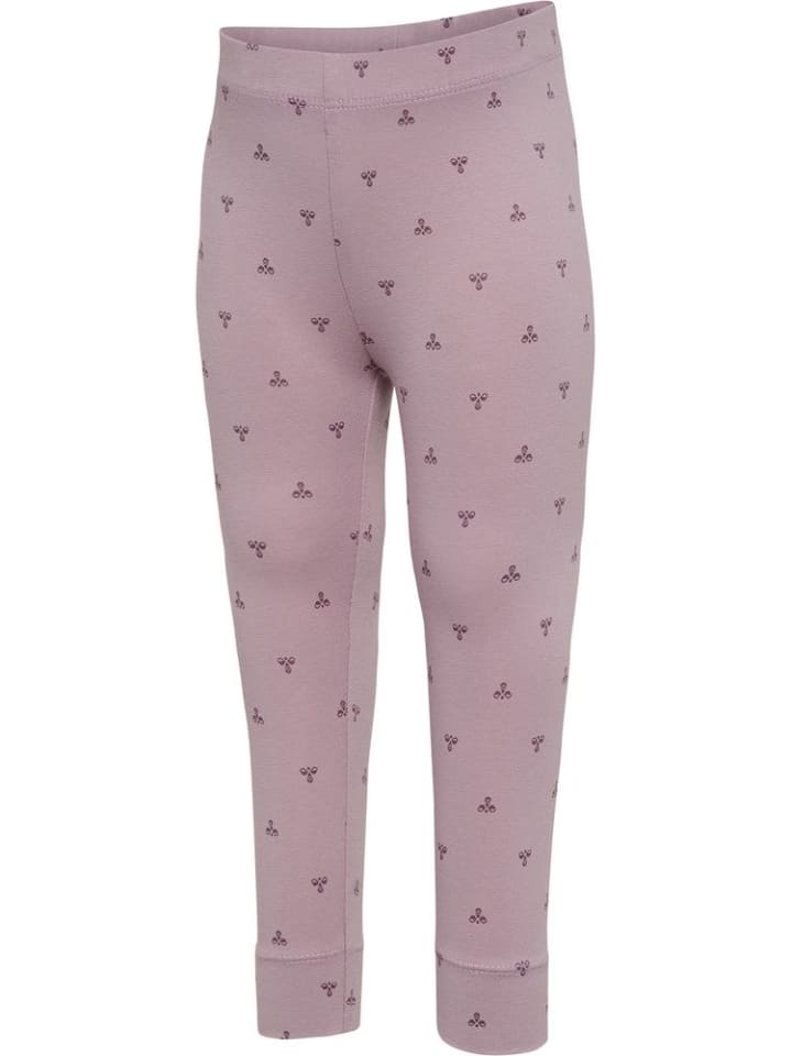 Leggings "Hmlmini Bee Aop Tights" in Lila