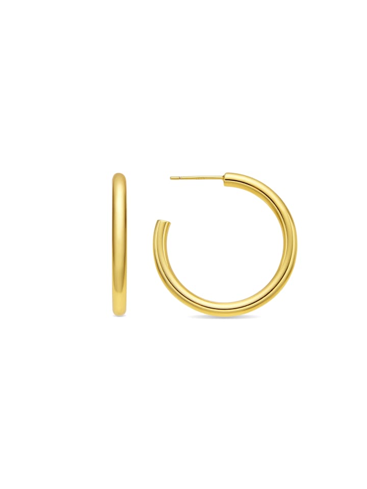 Ohrringe Hudak mit 18 Karat Gelbgold-Finish – HUDAK