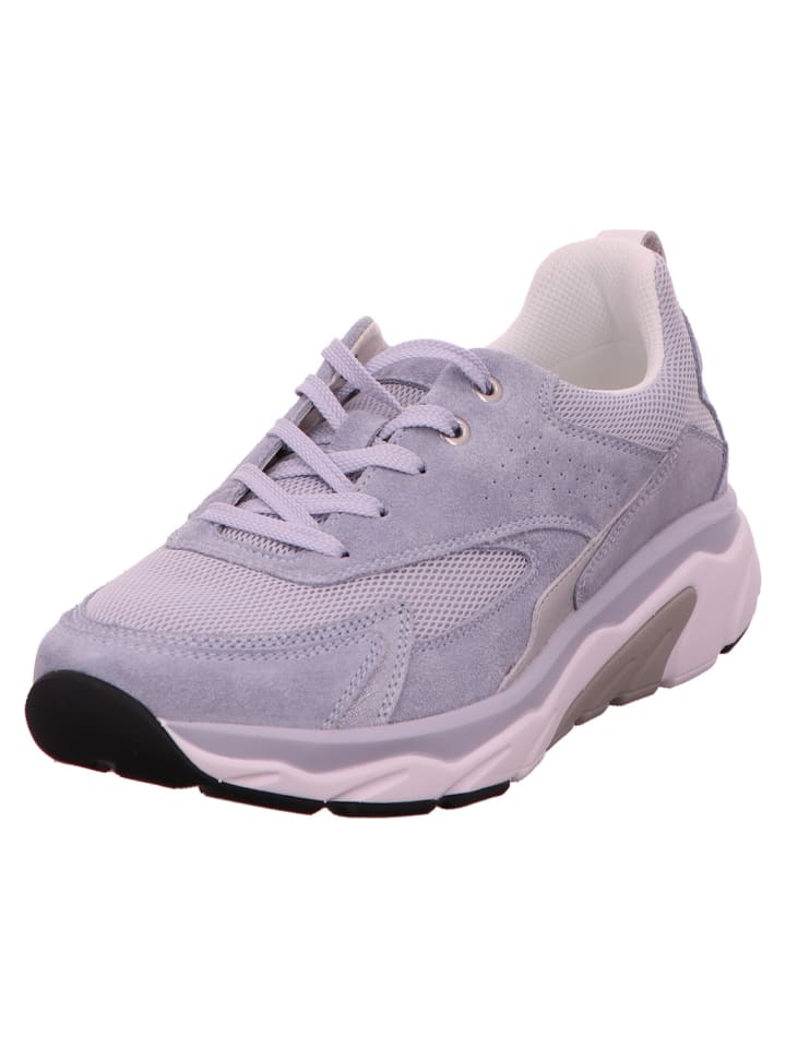Sportlicher Schnürschuh in blau