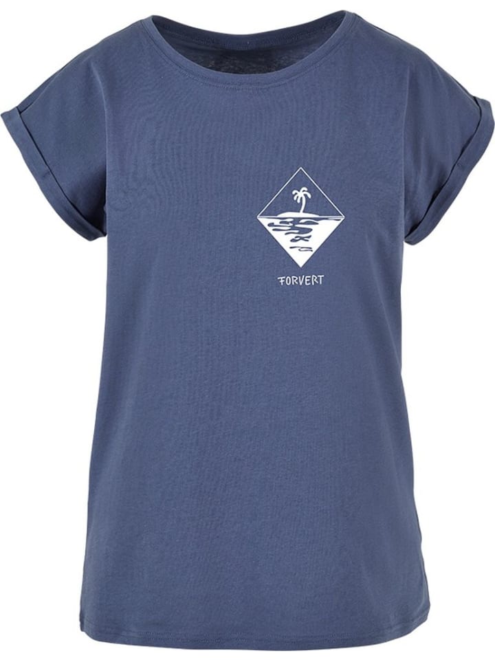 Top "Forvert Ladies Tee Pasadena" in Blau