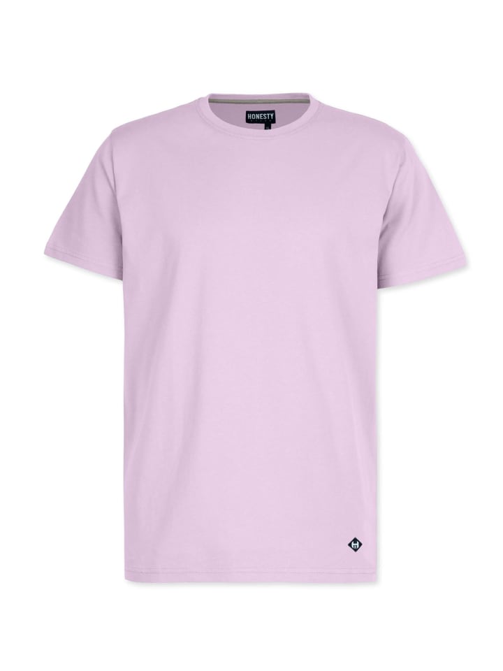 T-Shirt " Basic " in faded-pink