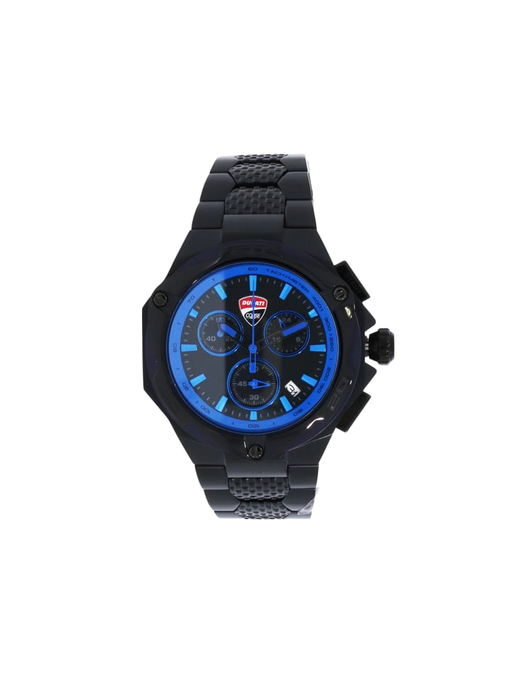 Herrenuhr "Motore DTWGI2019007" in Schwarz