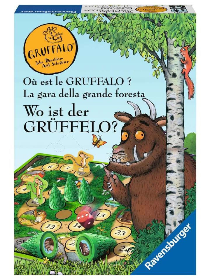 Ravensburger Laufspiel Wo ist der Grüffelo? in bunt