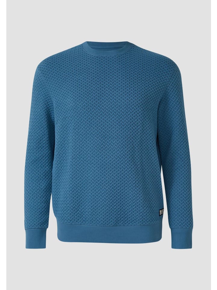 Sweatshirt in 6244_blau
