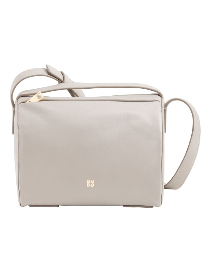 Up Umhängetasche Leder 19.5 cm pearl grey