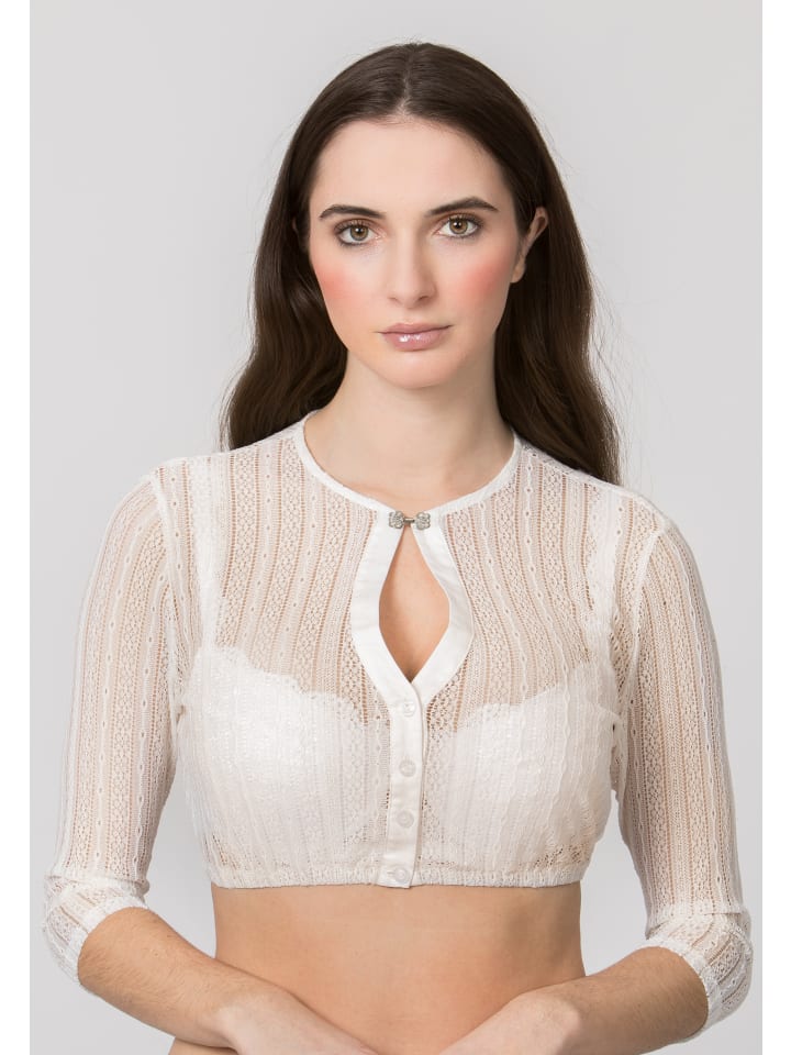 Stockerpoint Dirndlbluse Alissia in creme