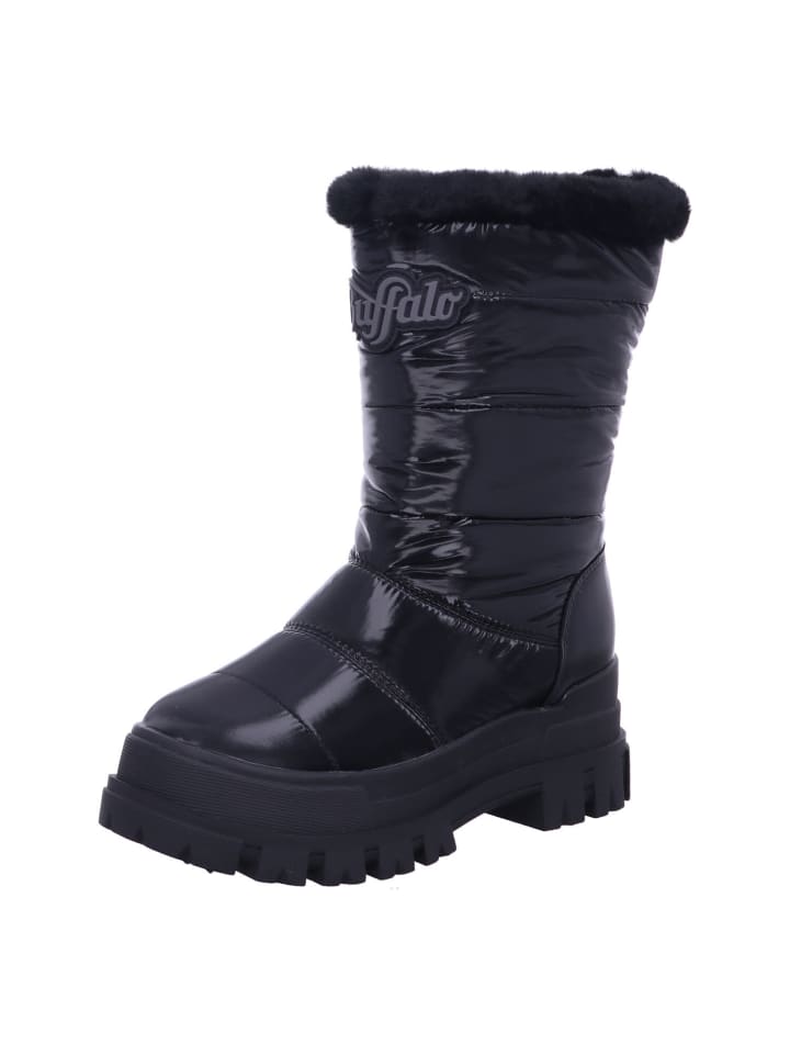 Damen Winterschuhe warm ASPHA SNOW in Schwarz