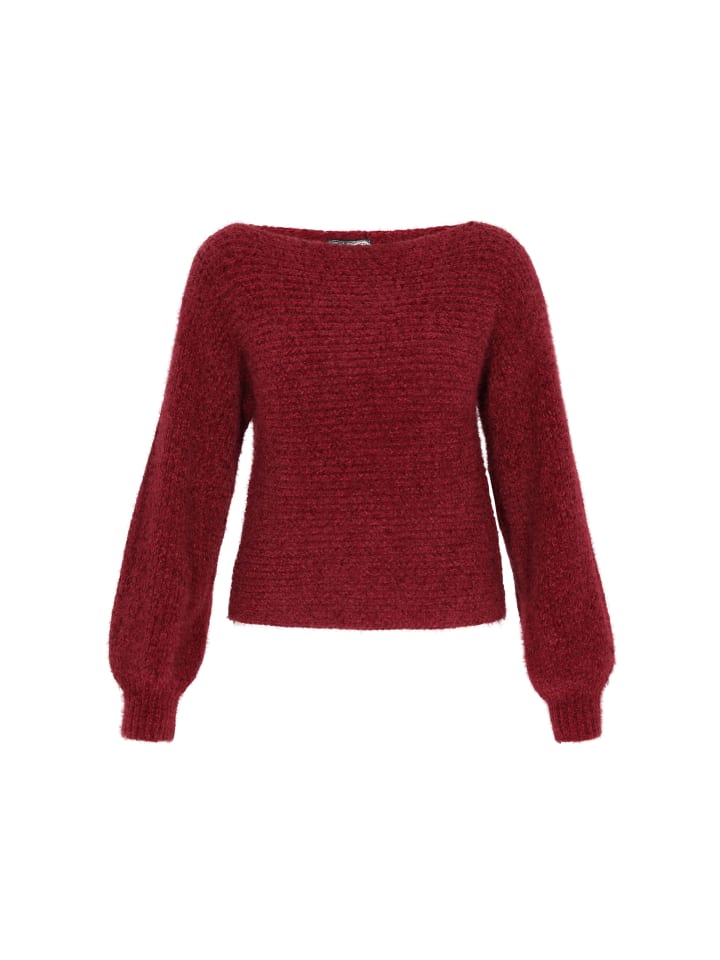 Women Sweater in burgundy