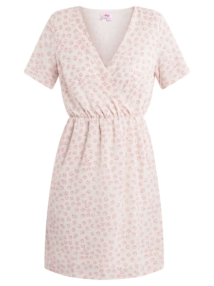 Damen Kleid Mit Blütenprint in Rosa