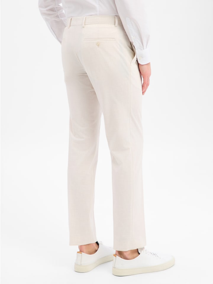 Baukasten-Hose Mitch in beige ecru - 0001