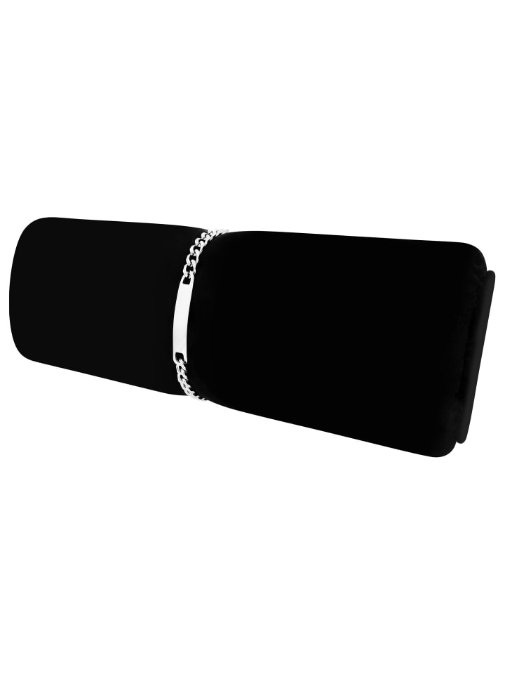 Damen Armband – Panzerarmband aus Edelstahl 18 cm in silber