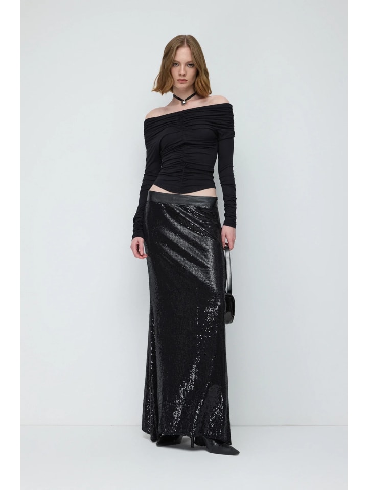 Blouse in Schwarz