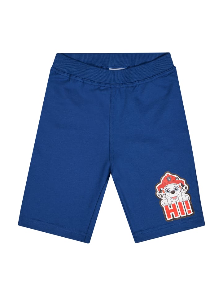 Hose kurz Paw Patrol Marshall Shorts in Dunkel-Blau