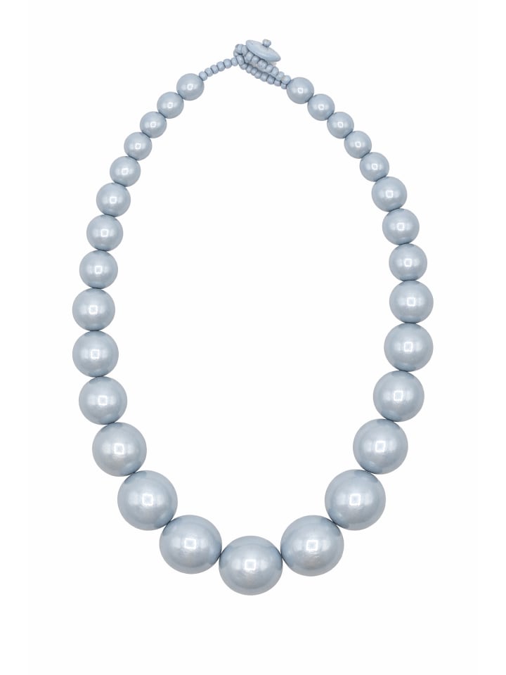 Kurze Kette " Layla " in blau