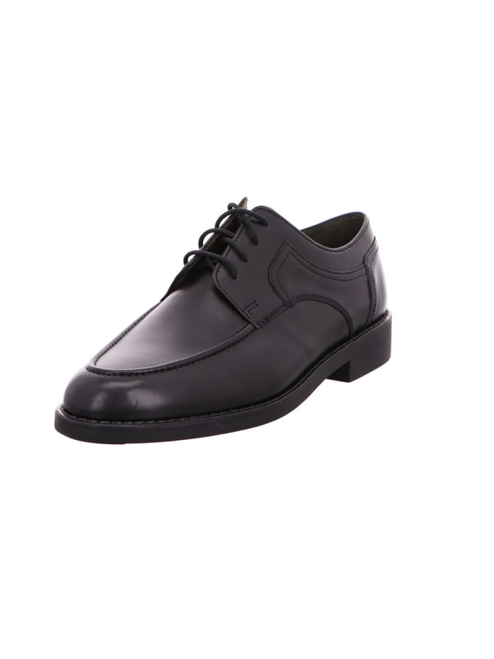 Schnürschuhe in schwarz