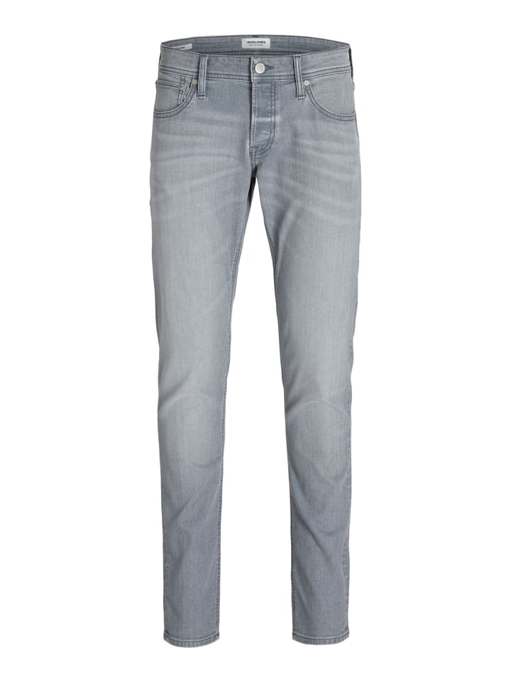 Slim Fit mit geradem Bein in Grey Denim