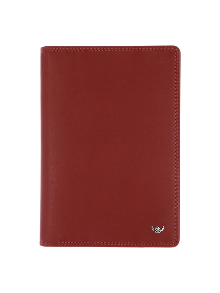 Polo Geldbörse RFID Leder 11,5 cm rot