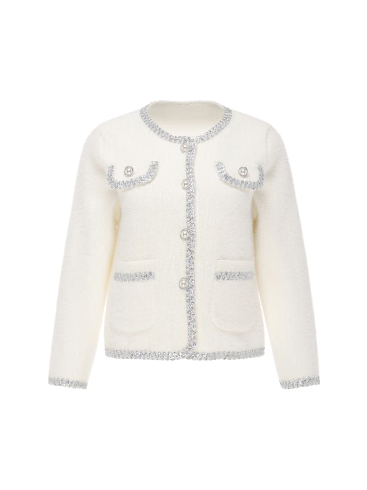 Women Cardigan in Offwhite