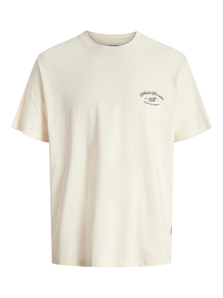 T-shirt in Antique White
